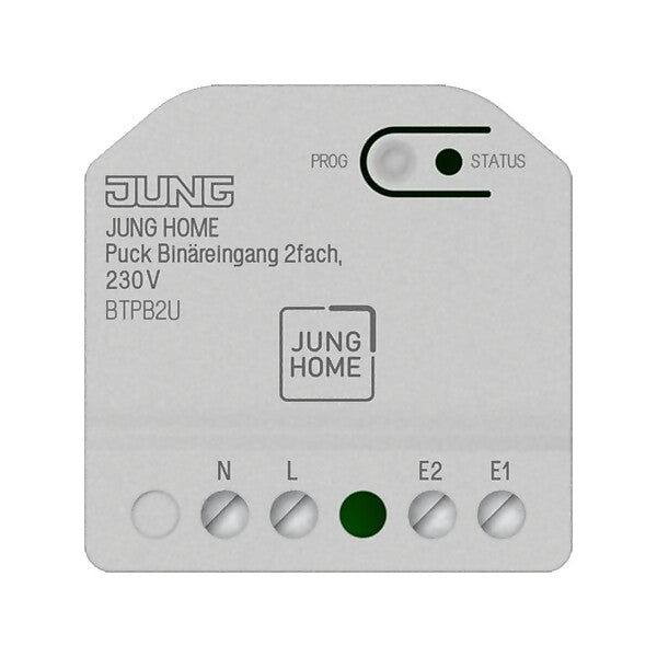 JUNG JH Puck Binäreingänge 2fach 230V BTPB2U